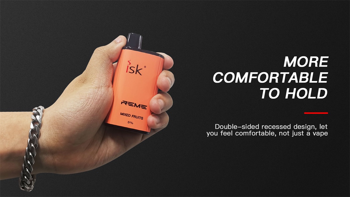 REME 5000 Puff Sekali Pakai oleh ISK Rechargeable adjustable airflow Disposable Vape Indonesia 