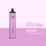 ISK047 POD Sekali Pakai 5000 Puff Adjustable airflow dan Rechargeable battery